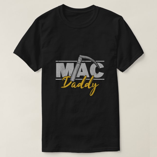 T-shirt Mac Daddy Funny Anesthetist Fête des pères Cadeau  (Design devant)