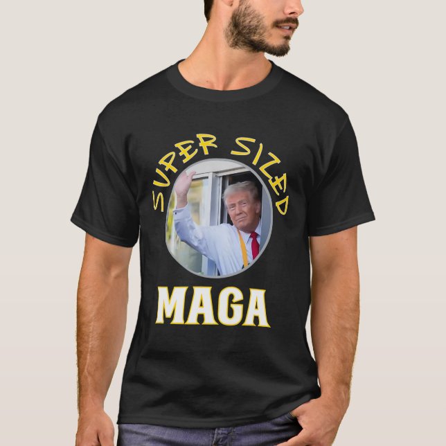T-shirt Mac Daddy Trump Vance 2024 Fait des Frites  (Devant)
