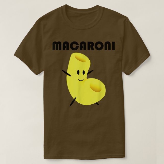 T-shirt Mac et fromage correspondant Macaroni BFF meilleur (Design devant)