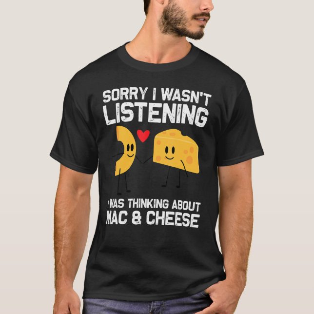 T-shirt Mac Et Fromage Designs Pour Hommes Femmes Pâtes Al (Devant)
