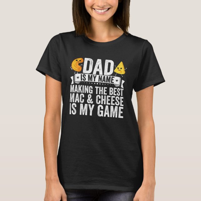 T-shirt Mac Et Fromage Macaroni Alimentation Mac N Fromage (Devant)