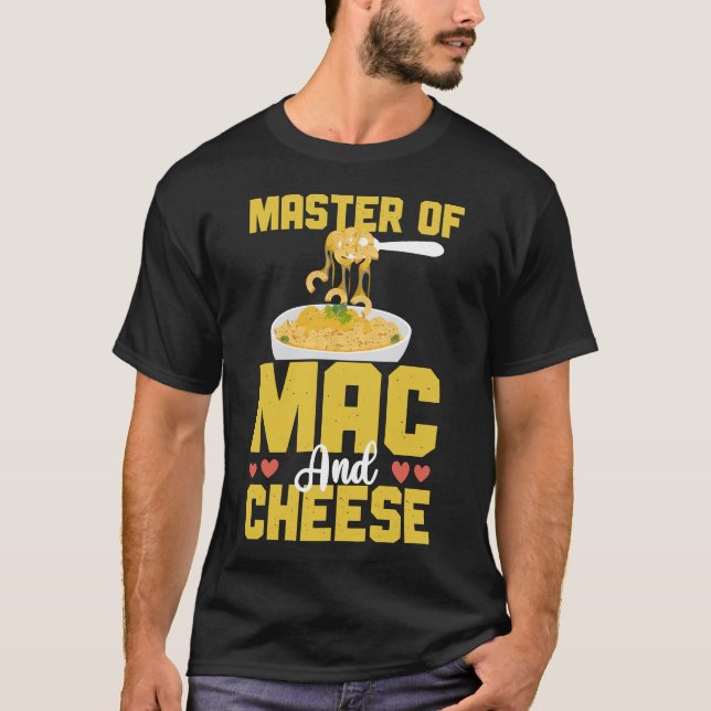 T-shirt Mac Et Fromage Master De Mac Et Fromage (Devant)