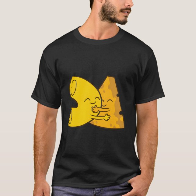 T-shirt Mac Et Pun Fromage Puns Cheesy Puns Mac Me Telleme (Devant)