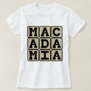 T-shirt Macadamia, Noix Hawaïenne