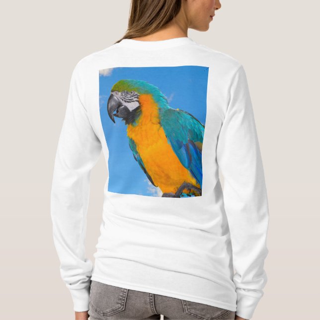 T-shirt Macao bleu et jaune (Dos)