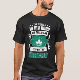 T-shirt Macao Dans Ma Tête