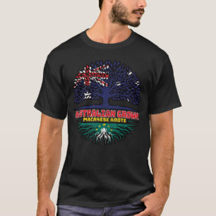 T-shirt Macao Macao Australie Australie racine arbre