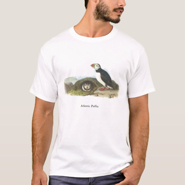 T-shirt Macareux atlantique, John Audubon (Devant)