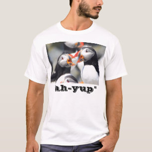 T-shirt Macareux du Maine "oh-yup "