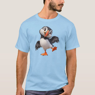 T-shirt Macareux Mignon – Oiseau Nordique Drôle