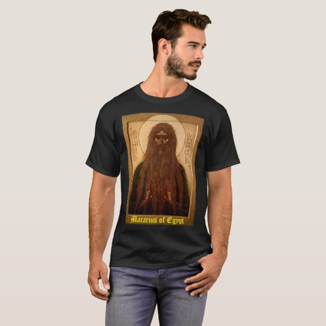 T-shirt Macarius d'Égypte (Devant entier)