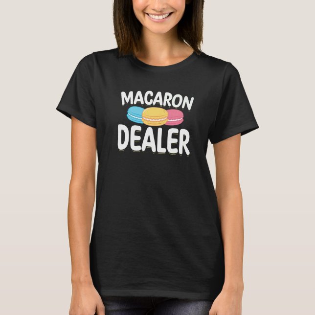 T-shirt Macaron Concessionnaire Pâtisserie Macaron (Devant)