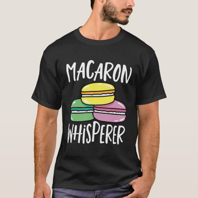T-shirt Macaron Lover Macron'S Cookies Macron Macaron Baki (Devant)