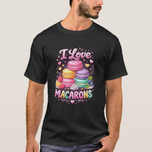 T-shirt Macarons Amour Sucré