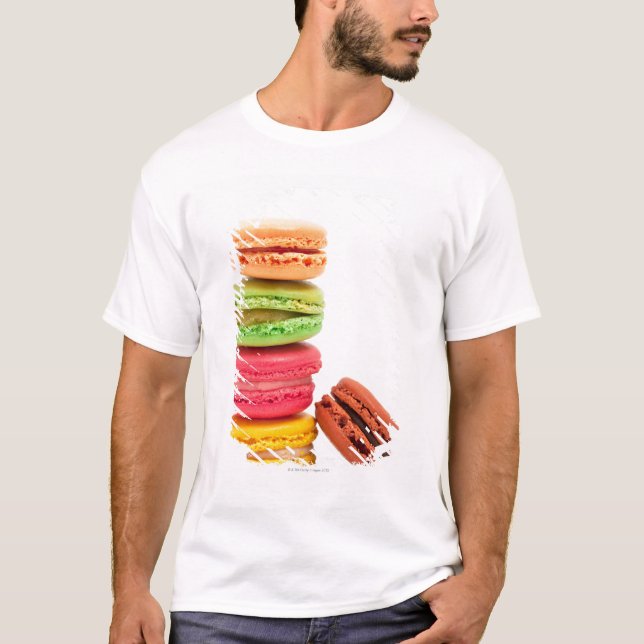 T-shirt Macarons français (Devant)