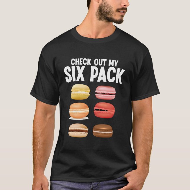 T-shirt Macarons Macarons Français Cuit Macarron Cookie Bo (Devant)