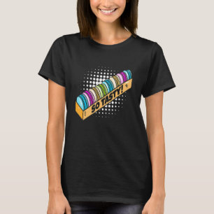 T-shirt Macarons savoureux Cuire des macarons sucrés