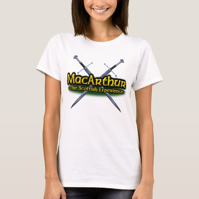 T-shirt MacArthur The Scottish Experience Clan (Devant)