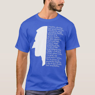 T-shirt Macbeth à double huile et sorcière difficile