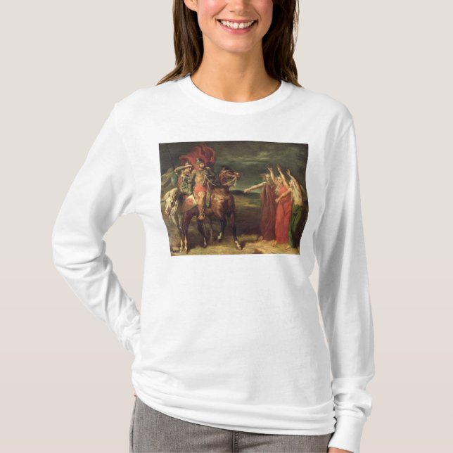 T-shirt Macbeth et les trois sorcières, 1855 (Devant)