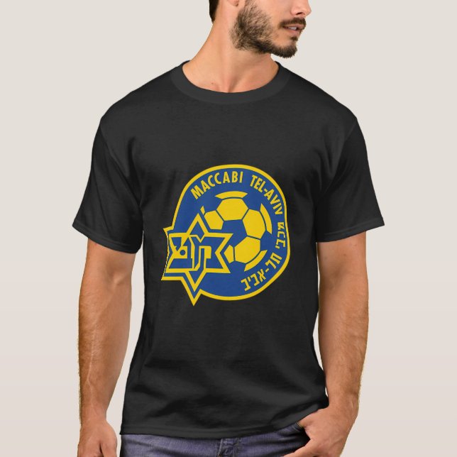 T-shirt Maccabi Tel Aviv Chemise Sport Fc Football Club Is (Devant)