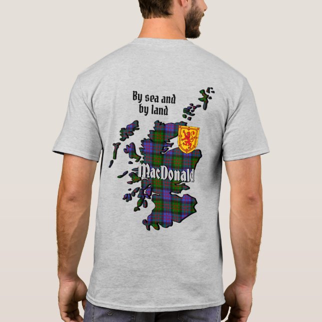 T-shirt MacDonald Clan (Dos)