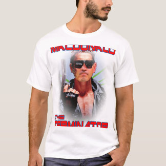 T-shirt Macdonald Terminator Édition Limitée - Blanc