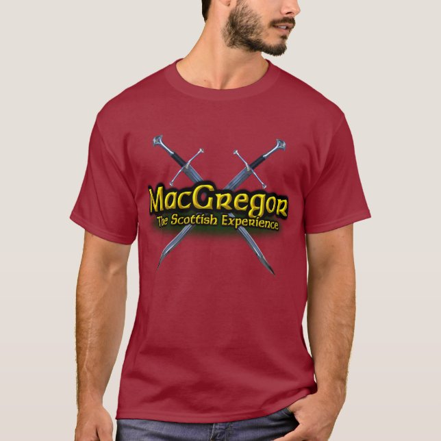T-shirt MacGregor The Scottish Experience Clan (Devant)
