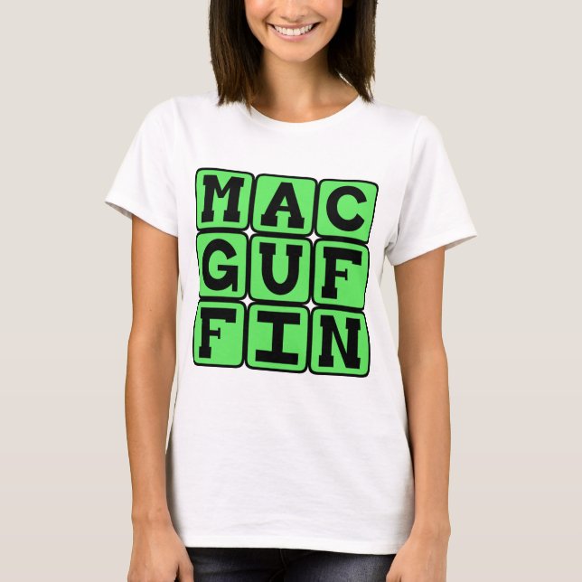 T-shirt MacGuffin, Façon Littéraire (Devant)
