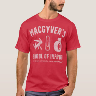 T-shirt MacGyvers School Of