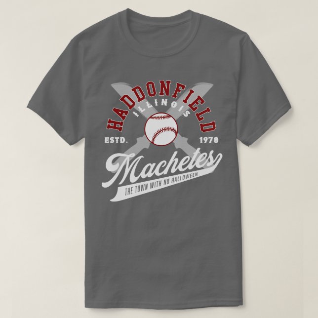 T-shirt machettes de Haddonfield (Design devant)