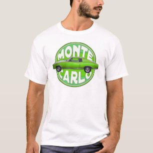 T-shirt machine 1970 verte de Monte Carlo