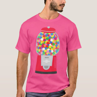 T-shirt Machine à bonbons colorés