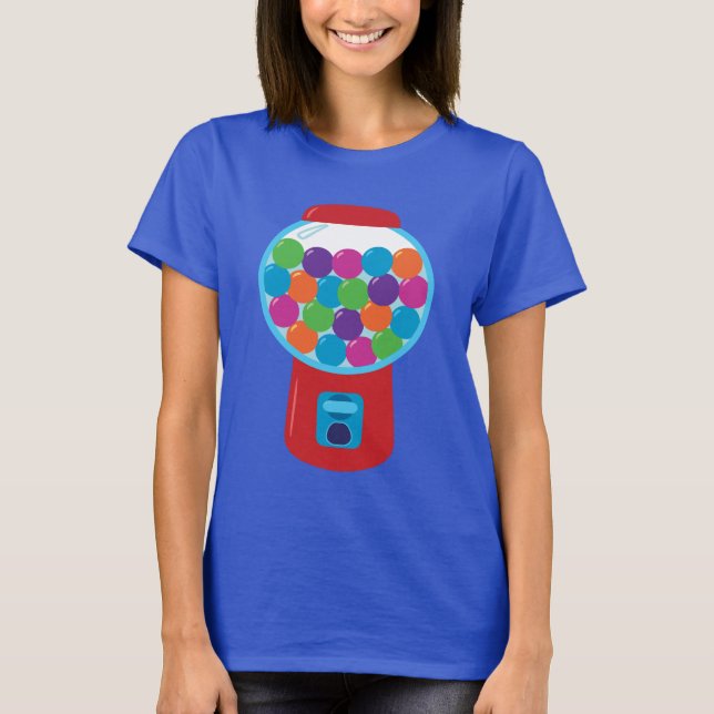 T-shirt Machine à bonbons Gumball (Devant)