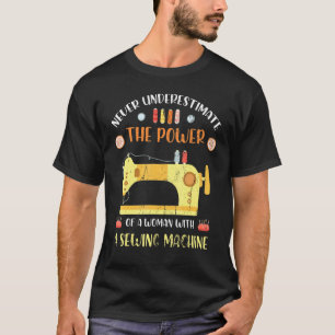 T-shirt Machine à coudre Seamstress Eau femmes filles Quil