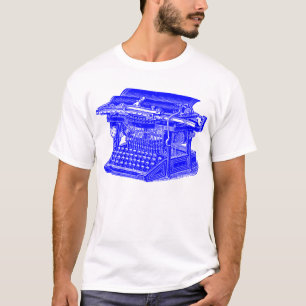 T-shirt Machine à écrire vintage