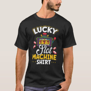 T-shirt Machine à fente Lucky Backprint