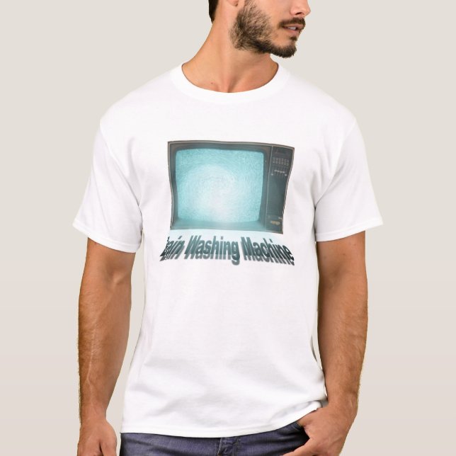 T-shirt Machine à laver de cerveau (Devant)