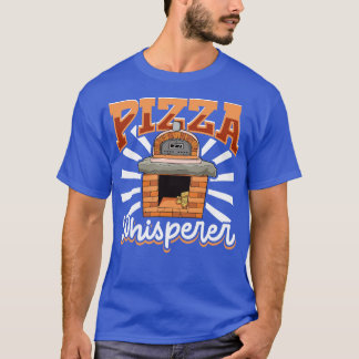 T-shirt Machine à pizza Whisperer au four en pierre