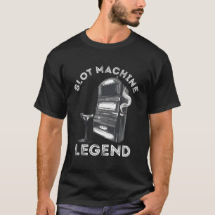 T-shirt Machine à sous Legend Casino Joueur Poker M