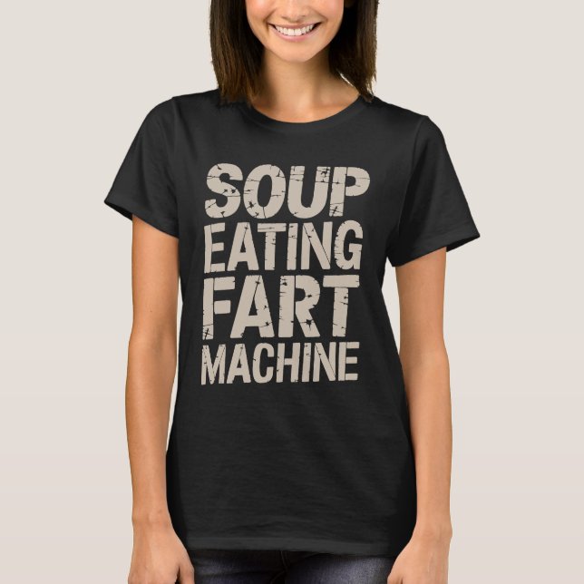 T-shirt Machine à tartiner à soupe (Devant)