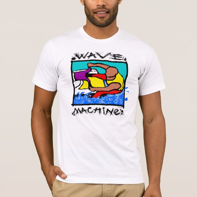 T-shirt Machine à vagues (Devant)