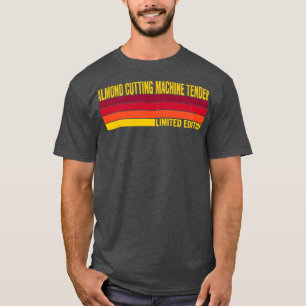 T-shirt Machine de découpe d'amande
