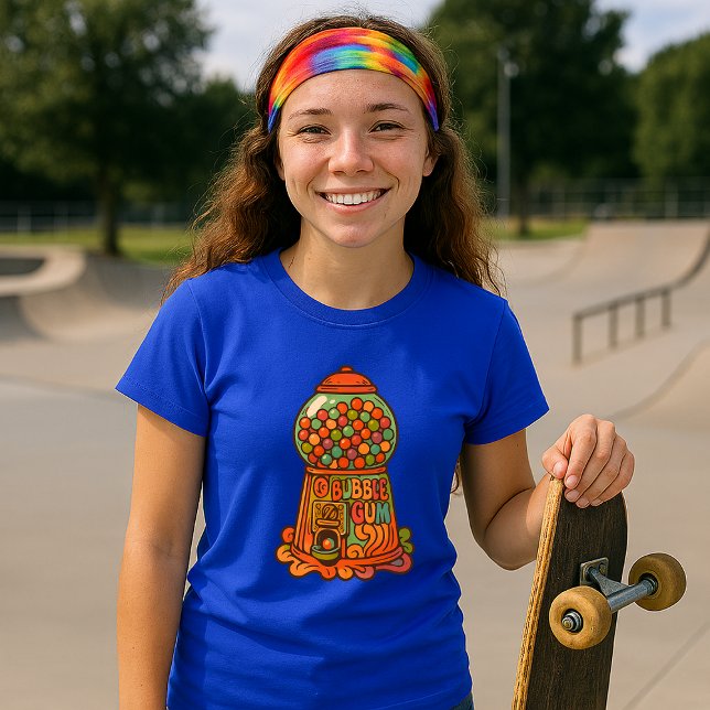 T-shirt Machine de gumball psychédélique rétro (Créateur téléchargé)
