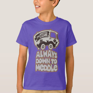 T-shirt Machine de mystère "toujours vers le bas à mêler "