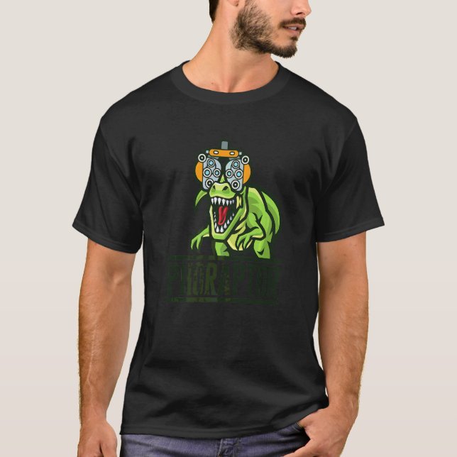 T-shirt Machine de optométrie Phoroptère Optométriste Phor (Devant)