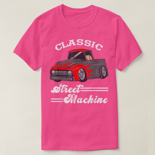 T-shirt Machine de rue Camion de ramassage classique Camio (Design devant)