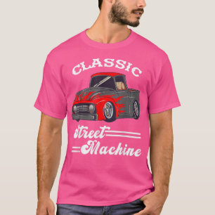 T-shirt Machine de rue Camion de ramassage classique Camio