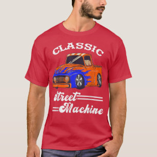 T-shirt Machine de rue Camion de ramassage classique Camio
