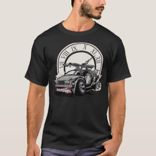 T-SHIRT MACHINE DE TEMPS DE VOITURE MONSTER